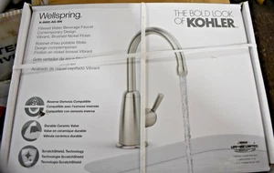 KOHLER WELLSPRING K-6665-AG-BN BEVERAGE FAUCET - BRUSHED NICKEL - Picture 1 of 4