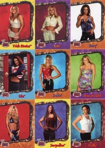 2002 FLEER WWE ABSOLUTE DIVAS COMPLETE 100 CARD SET - Picture 1 of 1