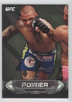 2014 Topps UFC Knockout Green /99 Dustin Poirier #47 - Image 1 of 2