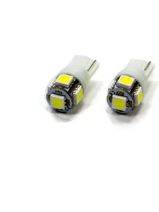 Oracle Lighting LED Light Bulb - 5 LED - White - T10 Style - Pair (4801-001) - Picture 1 of 12