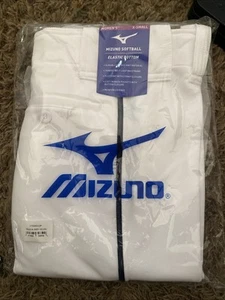 NWT Mizuno WOMEN'S BELTED SOFTBALL PANT Size X-Small - Picture 1 of 2
