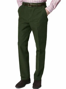 Nuovi pantaloni da uomo Moleskin 100% cotone caccia pesca paese abbigliamento vintage - Foto 1 di 2