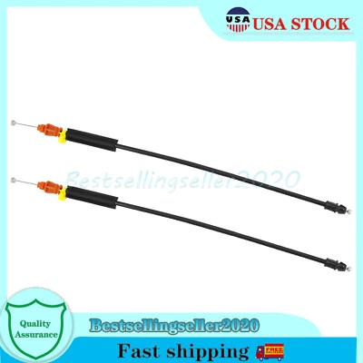 Door Latch Cables For 2007-2013 Chevrolet Silverado 1500 Front Left & Right Side Foto 1 de 4