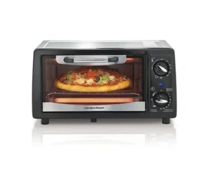 Hamilton Beach Model 31144 4-Slice ToasterOven, Black, 4 Slice - Picture 1 of 4