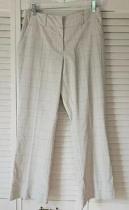 Nike Golf Dri-Fit Women's Golf Pants Khaki Beige Dry Tech Flat Front Size 4 - Picture 1 of 8