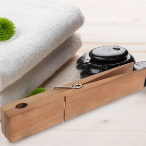 Jumbo Clothespin Wooden Heavy Duty Wood Towel Holder Clothes Towel Fixing Clip - Picture 1 of 12