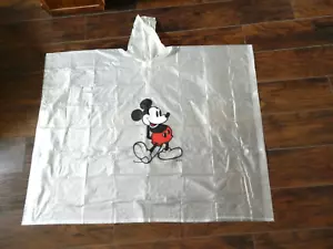 **2** HOODED RAIN PONCHOS + BAG SIERRA DESIGNS - Adult White Green Disney Mickey - Picture 1 of 6