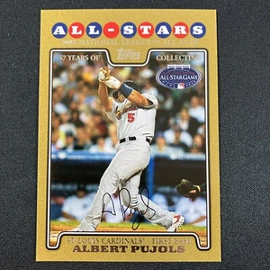 ALBERT PUJOLS CARDINALS 2008 TOPPS UPDATE GOLD SP #UH274 /2008 - Picture 1 of 6