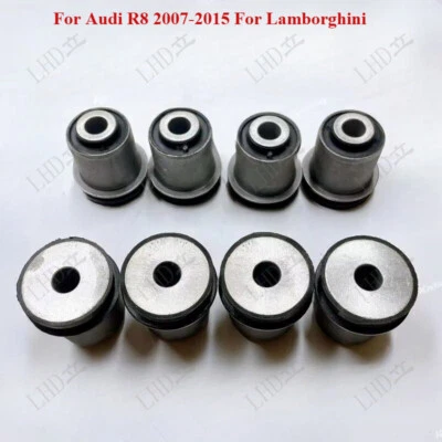 Kit de buje de brazo de control de suspensión delantera de 8 piezas para Audi R8 Lamborghini 2007-2015- Foto 1 de 4