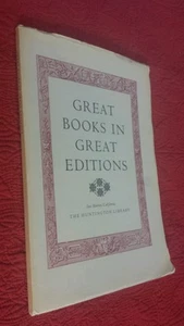 GRANDES LIBROS EN GRANDES EDICIONES BIBLIOTECA SAN MARINO CA HUNTINGTON BIBLIAS 1965 - Imagen 1 de 7