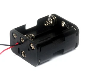 20 Stück Batteriehalter Kassette BH363-1A AA R6P UM-3 1,5Vx6 Draht Blei COMF 9V - Bild 1 von 5