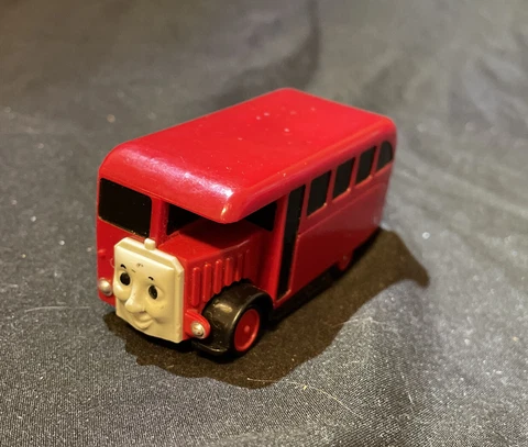 VINTAGE 1995 TOMY BRITT ALLCROFT THOMAS MOTORIZED BERTIE THE BUS TESTED WORKS!! Cover