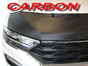 Sujetador de capó óptica carbono para Peugeot 206 CC protección contra impactos de piedras capó Bra Tuning - Imagen 1 de 4