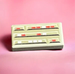 light gray Lego part - 1X2 special decorated plate-combined shipping (MISC72) - Picture 1 of 1
