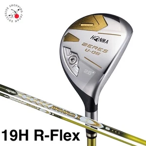 HONMA BERES U-06 Utility Hybrid 19H R-Flex ARMRQ X 47 3S 3Star Graphite Shaft - Picture 1 of 11