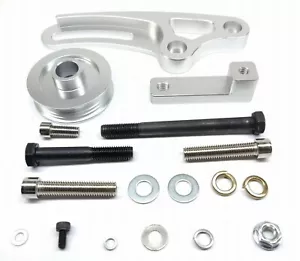 Alternator Conversion Bracket for Holden Ls1 Rb30 Rb26 - Silver - Picture 1 of 2
