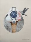 OMEGA 1960-70's vintage watches Print Ad   !! BIRD
