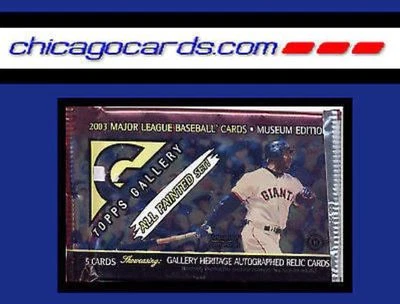 2003 Topps Gallery Museum Edition HOBBY Pack Look4 Ruth Cobb Gehrig Auto Bat Jsy - Image 1 of 4