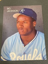 1988 GLOSSY Broder #NNO Bo Jackson NICE Kansas City Royals RARE!