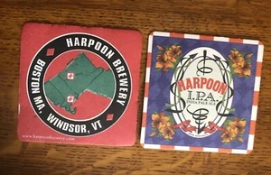 50 - Posavasos de cerveza/bebida Harpoon de 2 caras - Imagen 1 de 5
