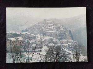 Cartolina Lagonero Il Castello Innevato Potenza S159 - Picture 1 of 1