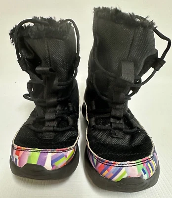 Nike Toddler Girls Sz 10.5C Roshe One Hi Print Hyper Violet Winter Boots - Image 1 of 4