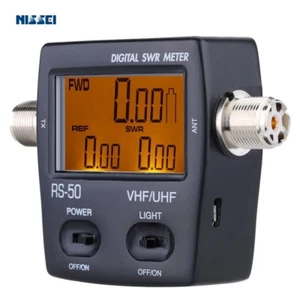 Testeur NISSEl RS50 SWR WATT mètre SO239 125-525 MHz pour testeur compact radio HAM - Photo 1 sur 5
