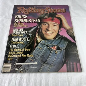 Rolling Stone # 436 Bruce Springsteen Dune David Lynch 1984 Michael Jackson - Picture 1 of 12