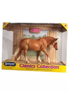Neu Breyer Pferd Classic Connection #938 Chestnut Haflinger Figur im Ruhestand - Bild 1 von 3