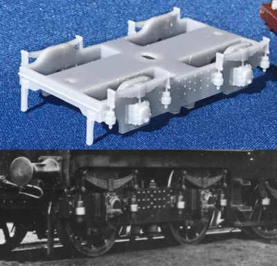 GWR Dean deep frame bogie - 7 foot wheelbase, suitable for Dean single & others - Image 1 of 3