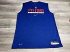 Nike Engineered Dri Fit Detroit Pistons Practice Shirt Sz XLT New W/ Out Tags 4