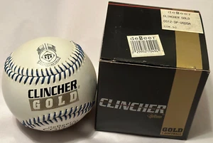 Softbol de lanzamiento lento vintage deBeer Clincher dorado CG12-SP COR. 50 *NUEVO* - Imagen 1 de 5