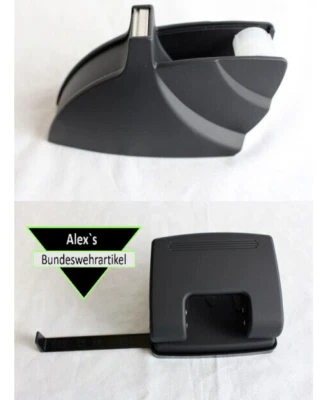 Hansa Schreibtischset Büroset 2tlg Locher Abroller Schwarz