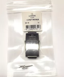 OMEGA steel clasp seamaster 1503/825 2531.80 2541.80 117ST1503825 ST1503825 *new - Picture 1 of 5