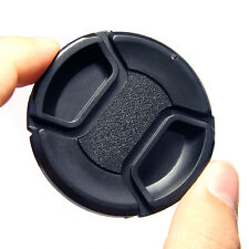 55mm Snap Front Camera Lens Cap Cover w/string Lens Protect Cover V8S9