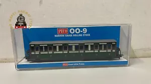 Peco GR-621A OO-9 Ffestiniog Railway Long Bowsider Bogie Coach No.19 - Picture 1 of 1