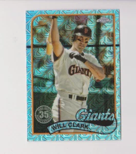 2024 Topps Chrome Silver Pack 1989 Mojo Will Clark #T89C-47 - Picture 1 of 1