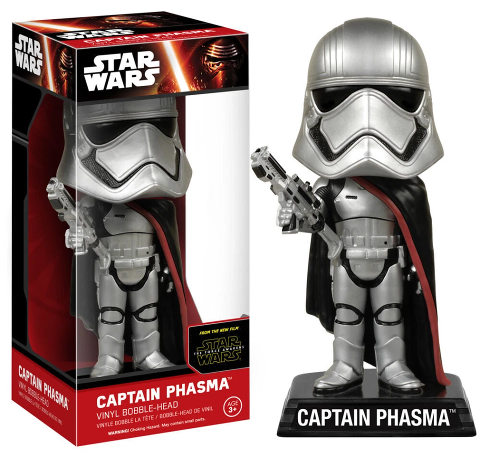 Funko Wacky Wobbler: Star Wars - Captain Phasma