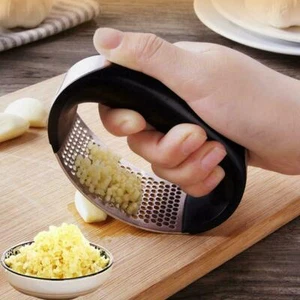 Five Star Lux Garlic Press with Garlic Peeler and Cleaning Brush US SELLER - Picture 1 of 11
