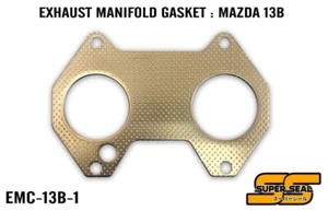 SUPER SEAL COMPOSITE EXHAUST MANIFOLD GASKET : MAZDA ROTARY 13B - Picture 1 of 4