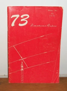 73 Amatorskie czasopismo radiowe Tom 1, # 3, 4, 8, 12, 13, 15 Ham Radio Magazine - Zdjęcie 1 z 13