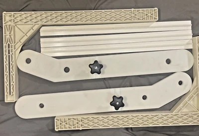 Handi Quilter Quilting Machine Frame Parts-  Tracks, End Brackets, L Stands - Image 1 of 4