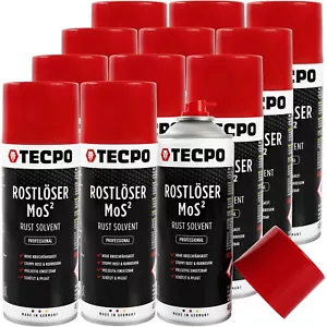 DISSOLVANT ANTIROUILLE 12 X 400 ML MOS² ANTIROUILLE HUILE DE FLUAGE PROTECTION CONTRE LA CORROSION HUILE MULTIFONCTION - Photo 1/3
