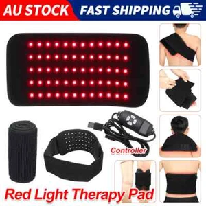 660nm+850nm Red Near Infrared Light for Therapy Waist Wrap Pad Belt Pain Relief - Picture 1 of 12