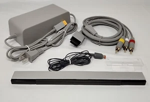 AC Power Adapter + AV Cable + Sensor Bar Set For Nintendo Wii U - Picture 1 of 1