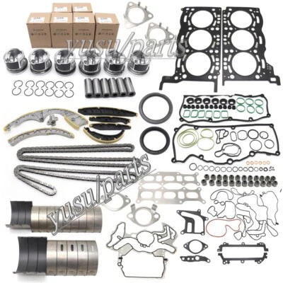 Kit de reconstrucción de revisión de motor para VW Touareg Porsche Audi A6 Q5 Q7 3.0 TDI diésel Foto 1 de 4