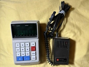 Vintage Sharp Calculator EL-8 With AC Adapter & New Rechargeable Batteries - Picture 1 of 8