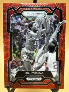 2024 Panini Prizm Draft Picks Red Scope Isiah Thomas #11 Indiana Hoosiers /88 - Picture 1 of 6
