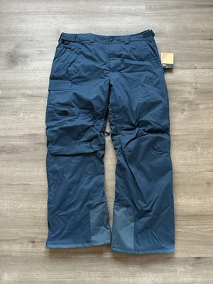 The North Face Freedom Insulated Blue Waterproof Shell Ski Pant Men 2XL New - Image 1 of 4