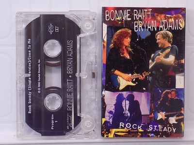 Bonnie Raitt & Bryan Adams Rock Steady Cassette Single 1995 Capitol Records - Image 1 of 2